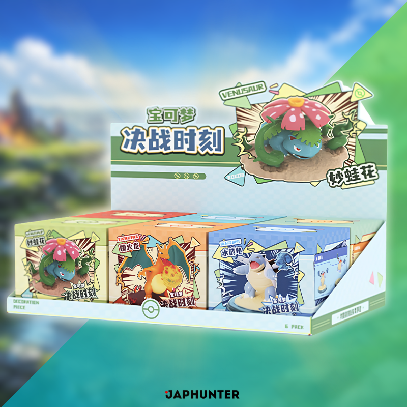 Boîte surprise Pokémon Battle Moment (CHN) | Figurine de collection chinoise scellée
