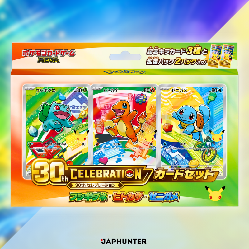 Pokémon Card Game MEGA – 30th CELEBRATION Card Set | Japanese Edition