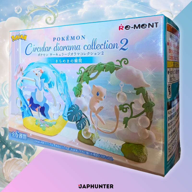 Pokémon Circular Diorama Collection 2 – Sparkling Moment | Japanese Re-Ment Figure Collection