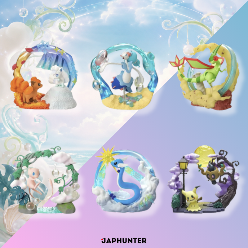 Pokémon Circular Diorama Collection 2 – Sparkling Moment | Japanese Re-Ment Figure Collection