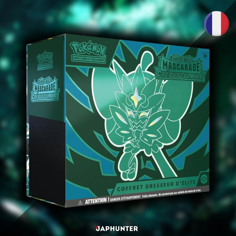 Pokémon Scarlet & Violet – Twilight Masquerade Elite Trainer Box | French Edition