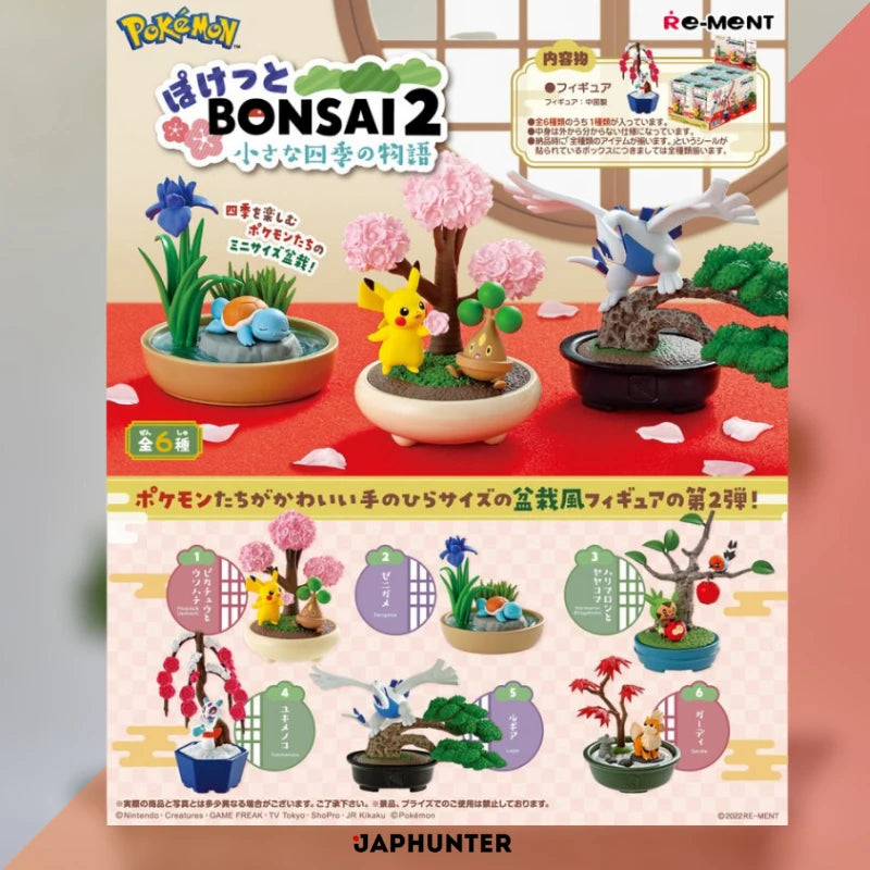 Pokémon Pocket Bonsai 2 – Re-Ment Japan Exklusive Blindbox
