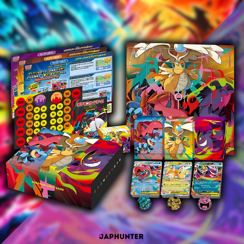 Pokémon MEGA – Special Deck Set MEGA | Mega Feraligatr ex, Mega Dragonite ex & Mega Gengar ex | Japanese Edition