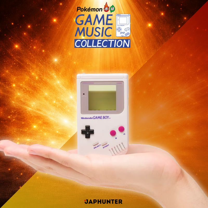 Pokémon Rouge et Vert - Collection de Musiques de Jeu avec Lecteur Style Game Boy (JPN)