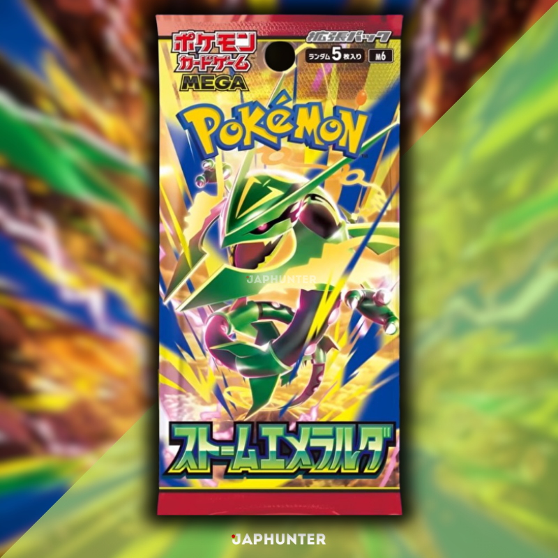 Pokémon MEGA - Storm Emeralda Booster Box Display (M6) | Japanische Ausgabe