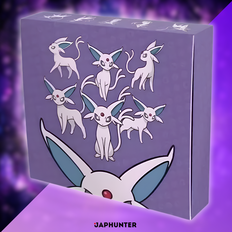 Pokémon Sonne & Mond Evoli GX Psiana Kollektions-Geschenkbox (6 Packungen) | Vereinfachte chinesische Ausgabe | Versiegelt