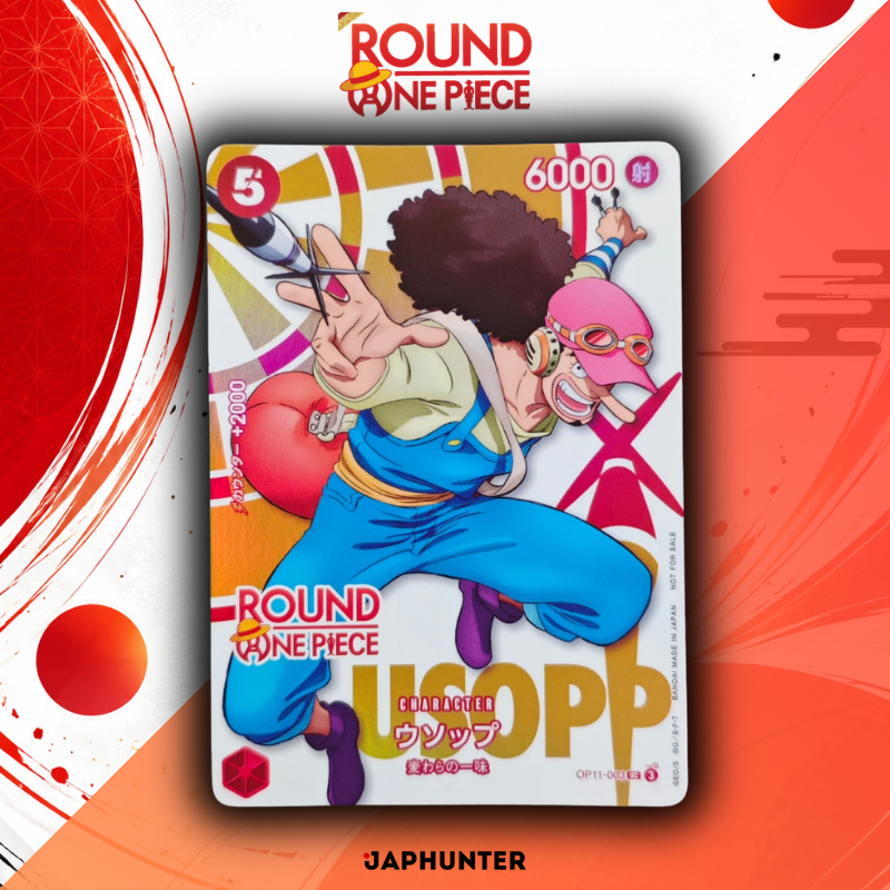 Carte promotionnelle ONE PIECE Card Game ROUND1 – Version japonaise