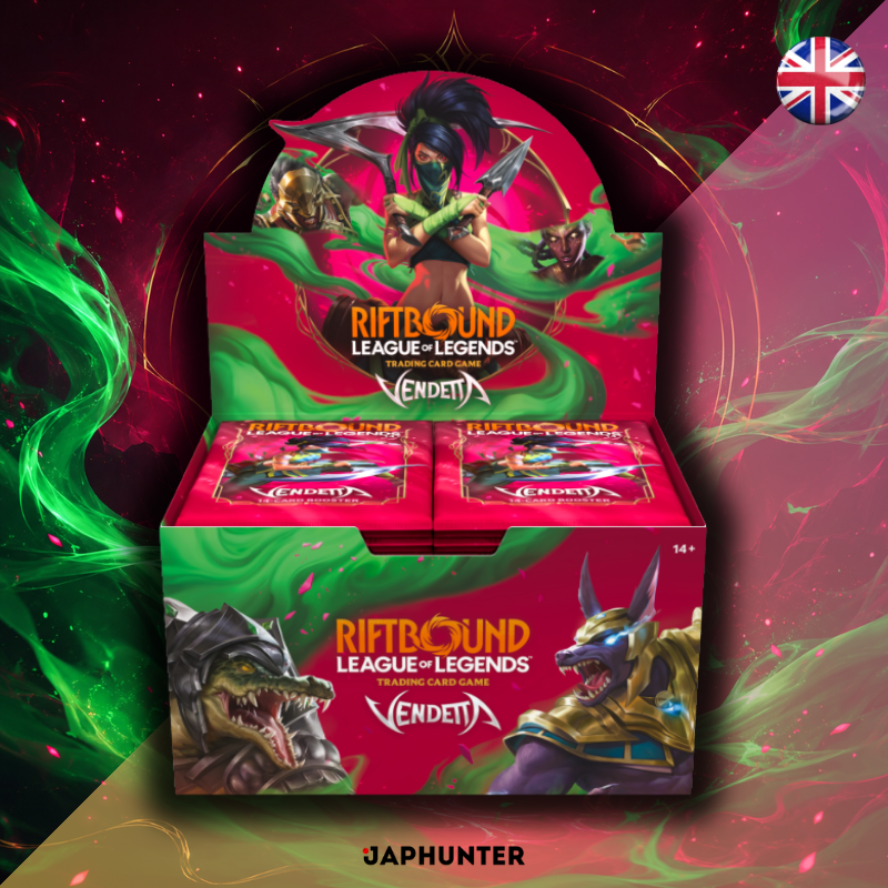 Riftbound: League of Legends Sammelkartenspiel – Vendetta (Englisch) | Offizielle Booster Box / Booster Pack