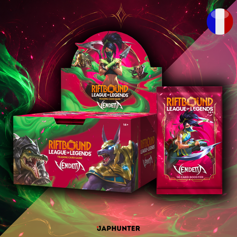Riftbound: League of Legends TCG – Vendetta | Französische Ausgabe | Booster Display
