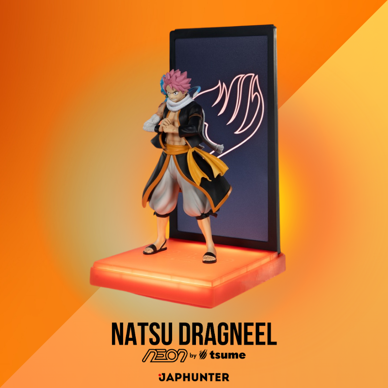 Natsu Dragneel – NEON by Tsume Lighted Display Figure Set | Fairy Tail
