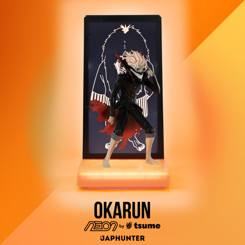 Okarun – NEON by Tsume beleuchtetes Display-Figurenset | Dandadan