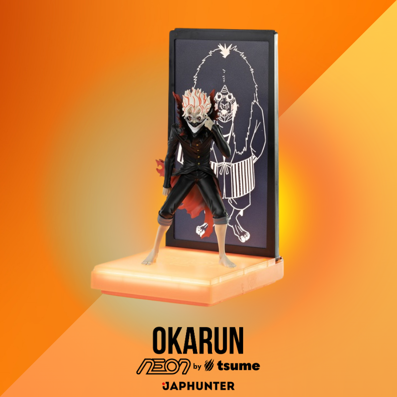 Okarun – NEON by Tsume beleuchtetes Display-Figurenset | Dandadan