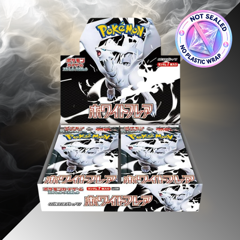 Pokémon White Flare SV11w Japanese Booster Box Display