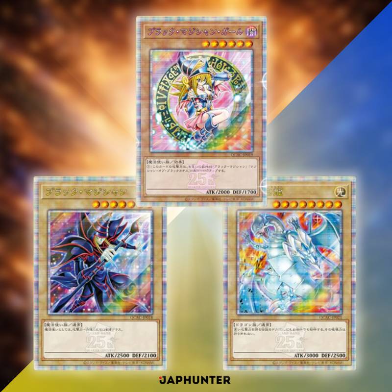 Yu-Gi-Oh! Duel Monsters – Coffret Collection Quarter Century Art | 25e Anniversaire | Édition Japonaise