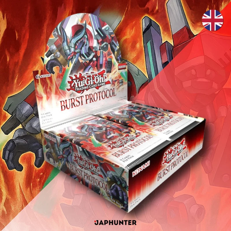 Yu-Gi-Oh! – Burst Protocol (Booster Box of 24 Packs) ENG