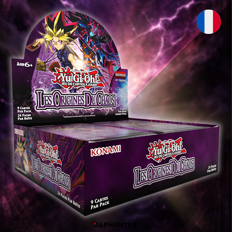 Yu-Gi-Oh! Origins du Chaos Boîte de Boosters | Édition Française