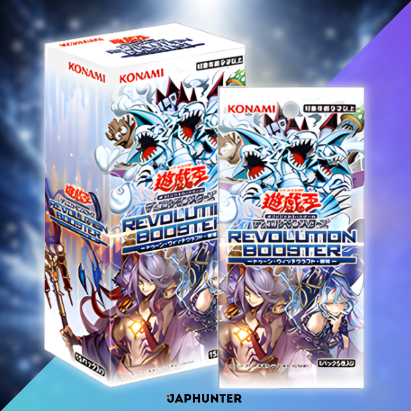 Yu-Gi-Oh! Duel Monsters – Revolution Booster Toon & Witchcraft Destruction Booster Box | Japanische Ausgabe
