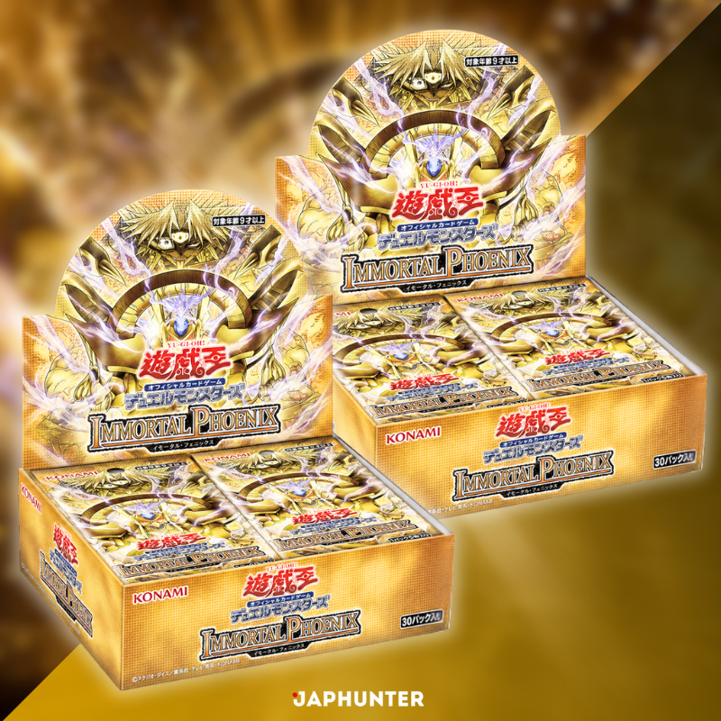 Yu-Gi-Oh! OCG Immortal Phoenix Booster Box Display | Japanische Ausgabe