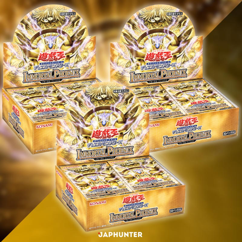 Yu-Gi-Oh! OCG Immortal Phoenix Booster Box Display | Japanische Ausgabe