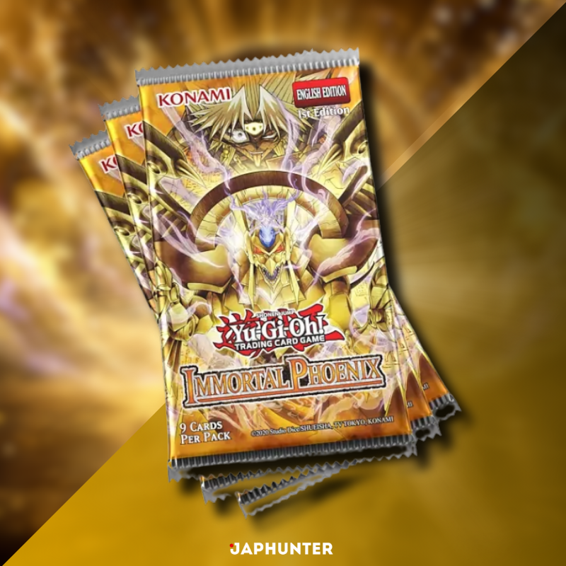 Yu-Gi-Oh! TCG Immortal Phoenix Booster Box Display | 24 Packs | English & French Edition