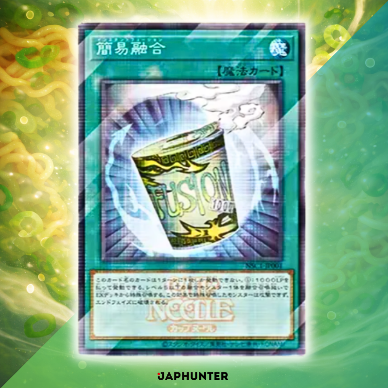 Yu-Gi-Oh! Instant Fusion Noodle Promo Pack | Japanische Ausgabe | Limitiertes Promo-Set