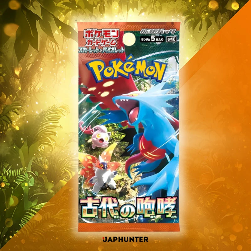 Pokémon Ancient Roar sv4K Japanese Booster Box Display