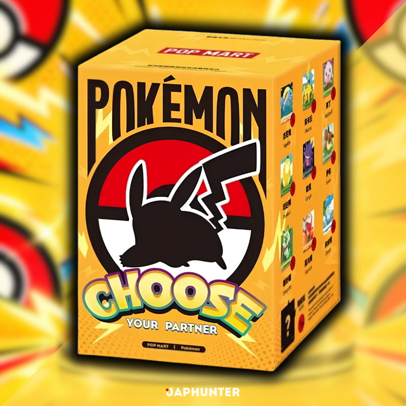 POP MART Pokémon Choose Your Partner Figuren | Blind Box oder versiegeltes Display mit 9