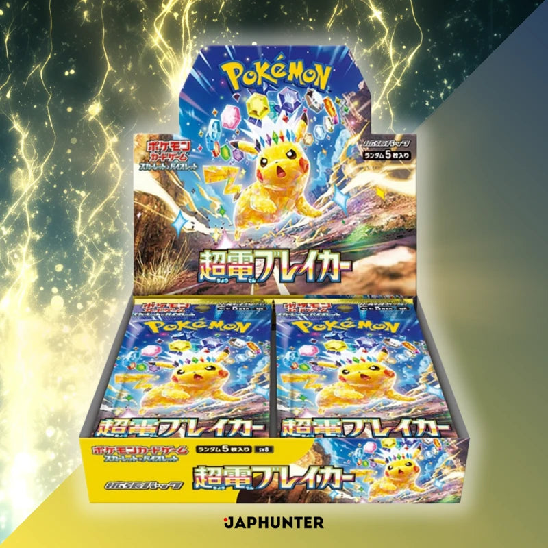 Pokémon Super Electric Breaker sv8 Japanese Booster Box Display