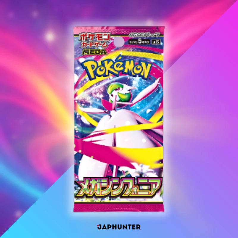 Pokémon MEGA Symphonia M1S Japanese Booster Box Display