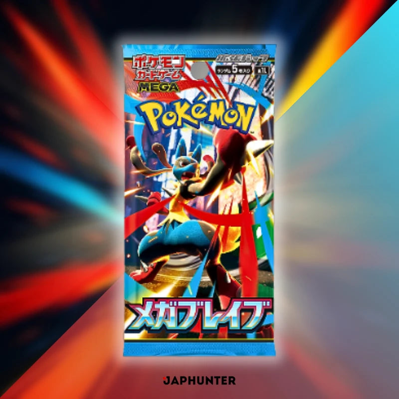 Pokémon MEGA Brave M1L Japanese Booster Box Display