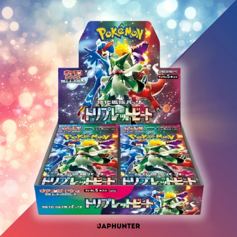 Pokémon Triple Beat sv1a Japanese Booster Box Display