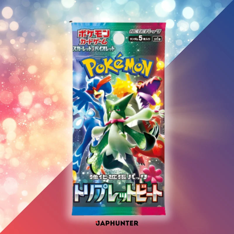 Pokémon Triple Beat sv1a Japanese Booster Box Display